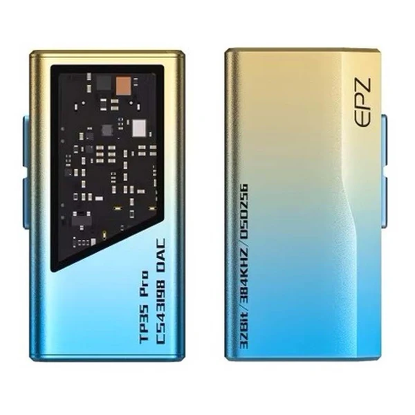 EPZ TP35 Pro Dongle Type C USB DAC Audio HiFi Decoder Portable Audio Headphone Amplifier CS43198X2 Decoder Support EQ Mic Call