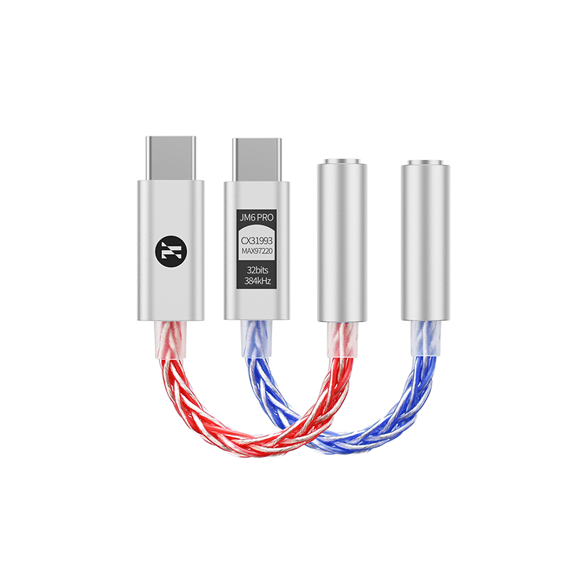 JCALLY JM6 Pro CX31993 Digital Audio Portable Decoding Type-C To 3.5mm Amplifier