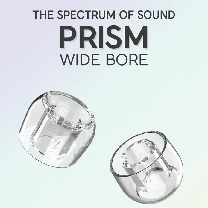 Divinus Prism Wide Bore Eartips For 4-6mm Nozzle