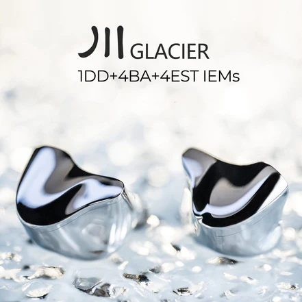 DUNU GLACIER 1DD+4BA+4EST Tribrid Flagship IEMs