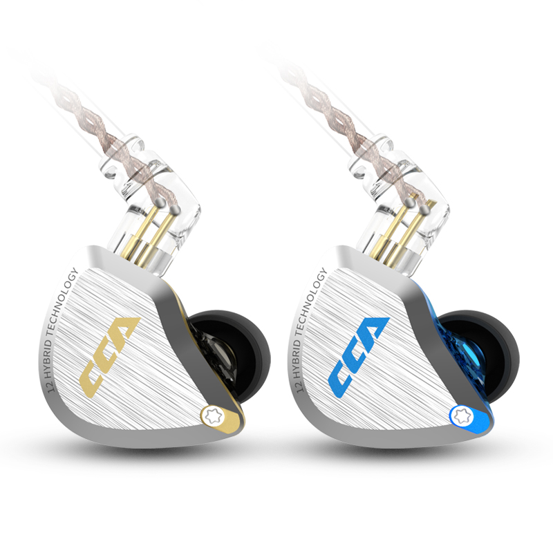 CCA C12 Hybrid Tecnology Noise Reduction Earphone