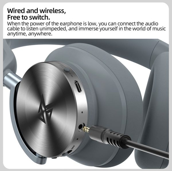 KZ T10 ANC Double-Fed Active Noise Cancellation Wireless Headphones