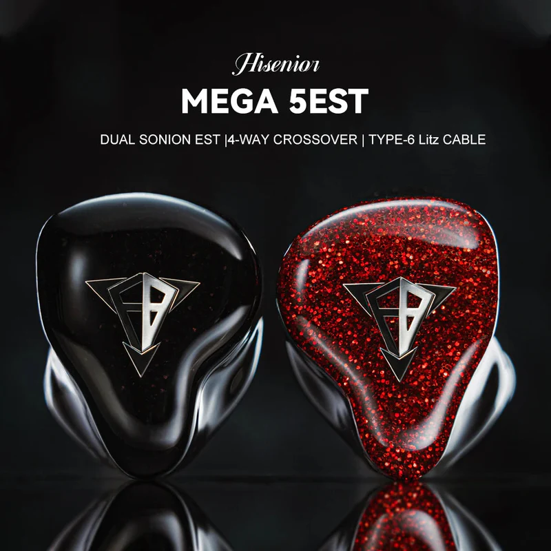Hisenior Mega5EST Bass+ Limited Edition Tribrid IEM