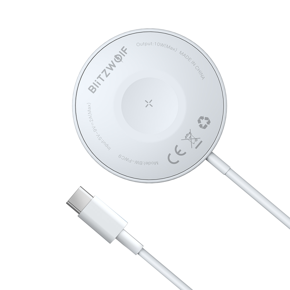 BlitzWolf 3 in 1 Magnetic Wireless Charger with Magnetic Attraction