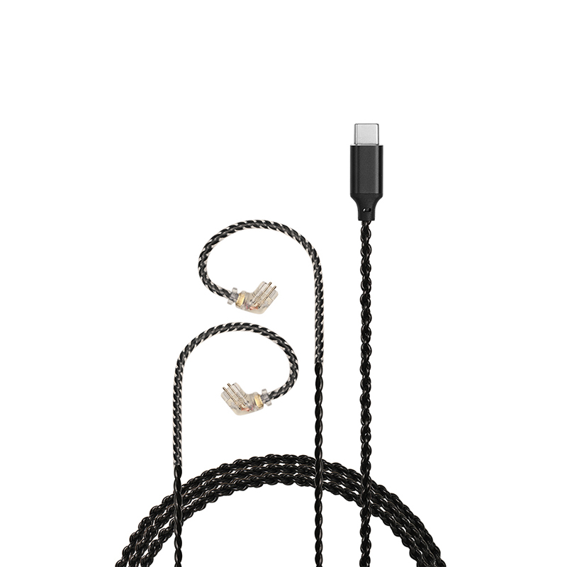 JCALLY JY TC4 USB Type C Earphone Cable 4 Core OFC with Mic