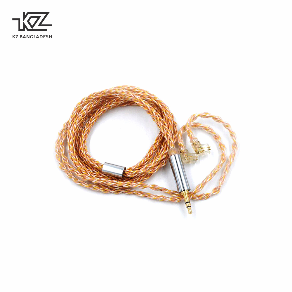 KZ Gold Silver & Copper Cube Mixed Upgrade Cable